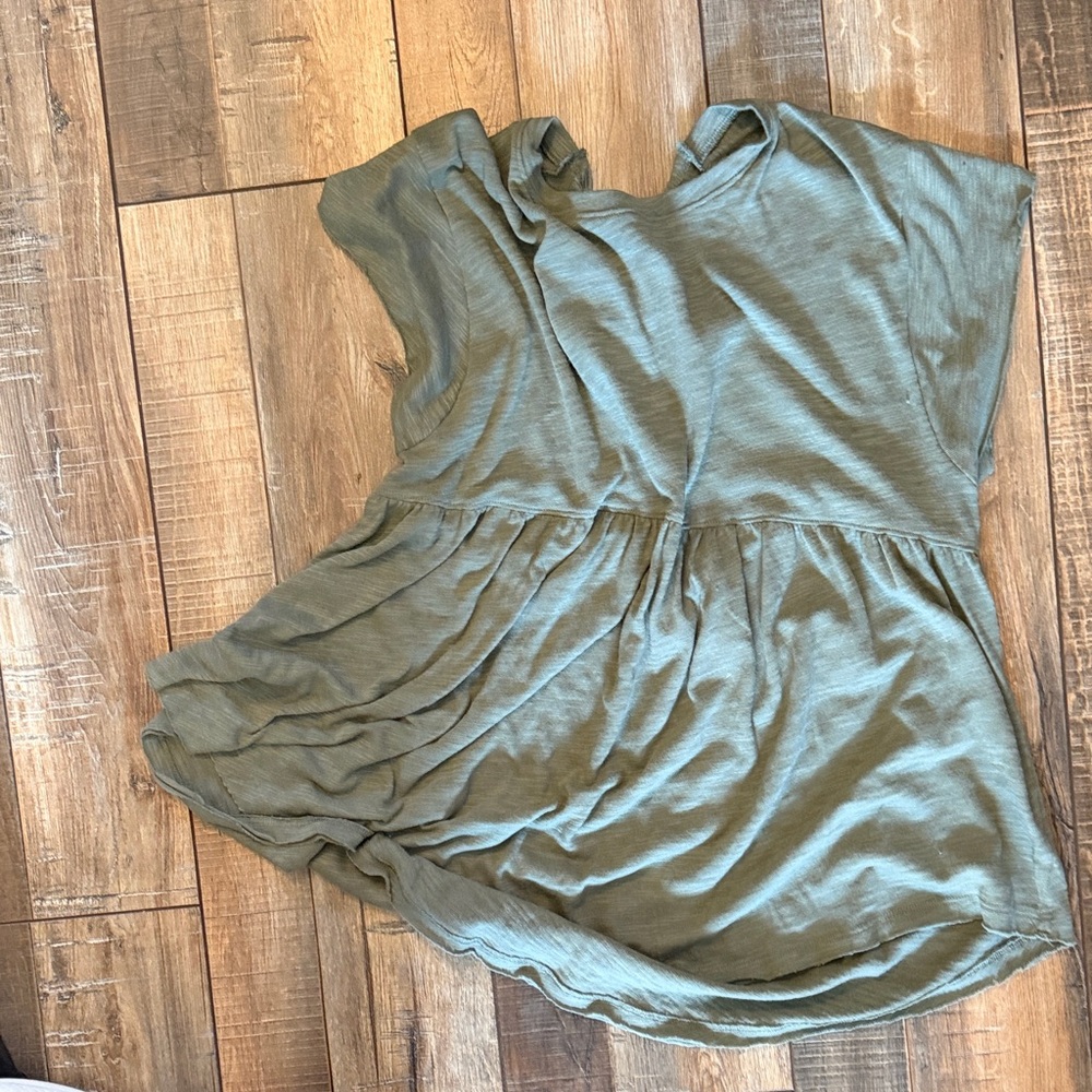 American Eagle Outfitters Sage Green Tunic